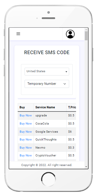 mobile screen